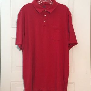 Men’s Red Izod Saltwater polo shirt